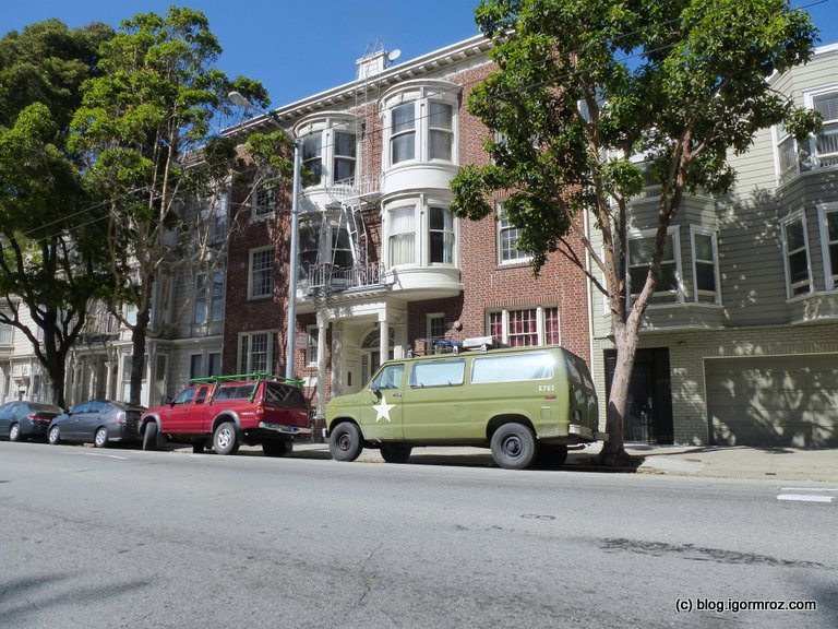 San Francisco, Haight-Ashbury, Fajny samochod