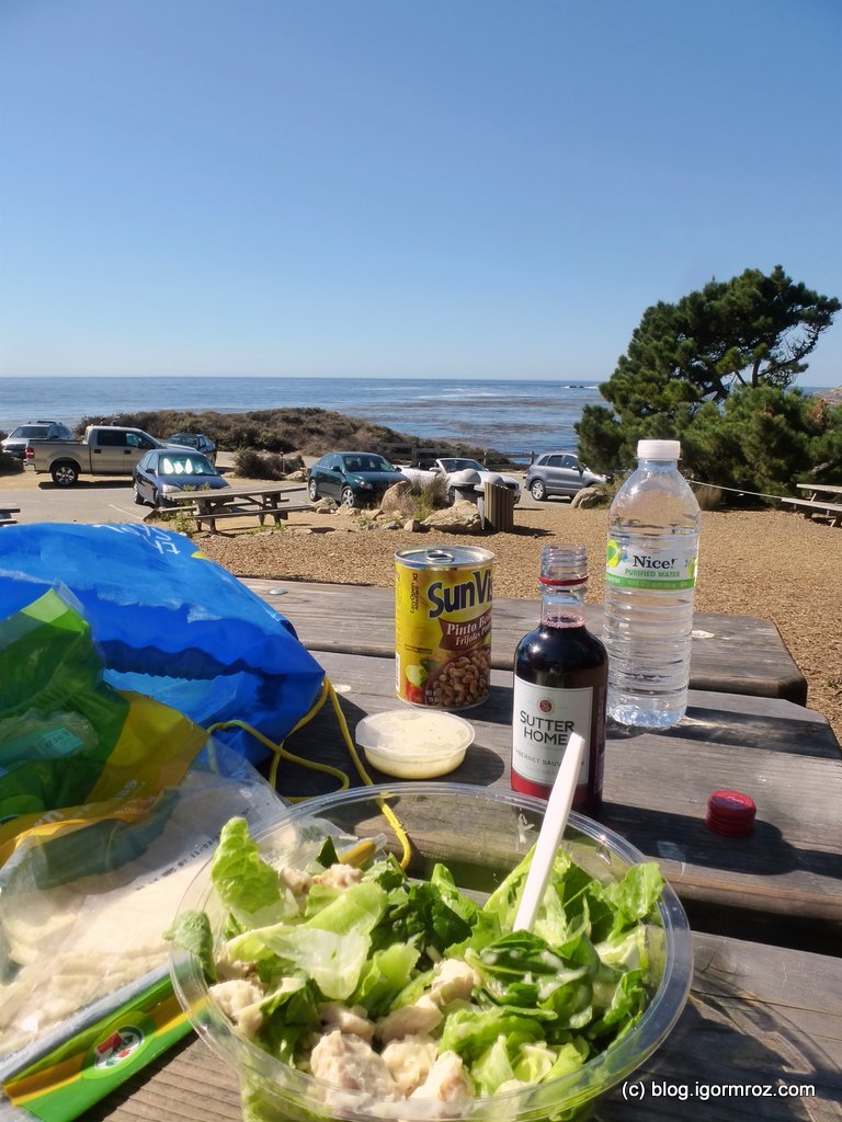 Point Lobos Obiad