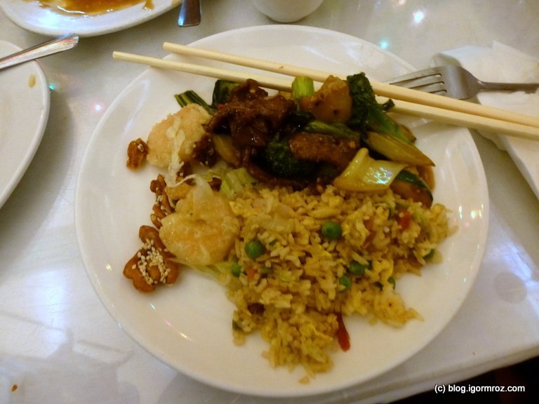 San Francisco, Chinatown Chinska Restauracja Jedzenie