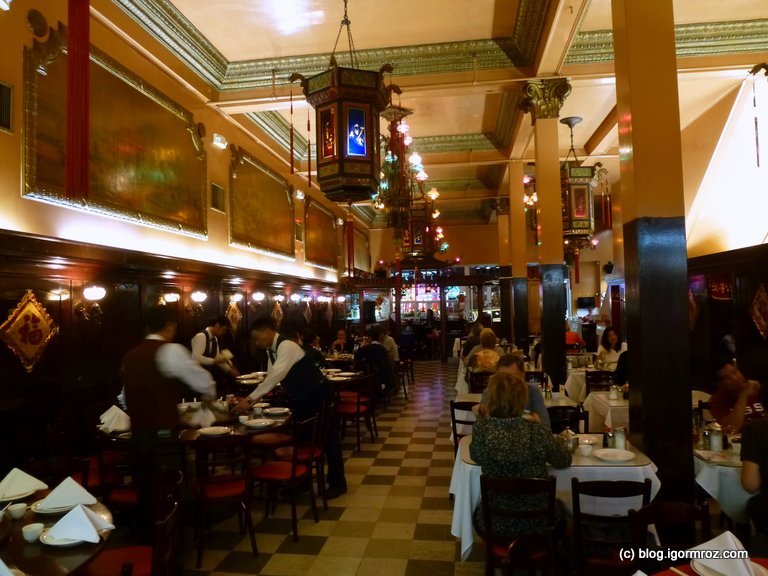 San Francisco, Chinatown Chinska Restauracja