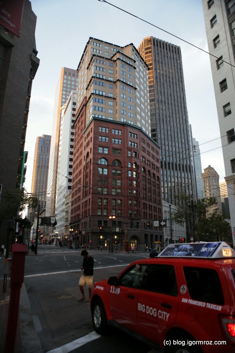 San Francisco Centrum Miasta Wieżowce