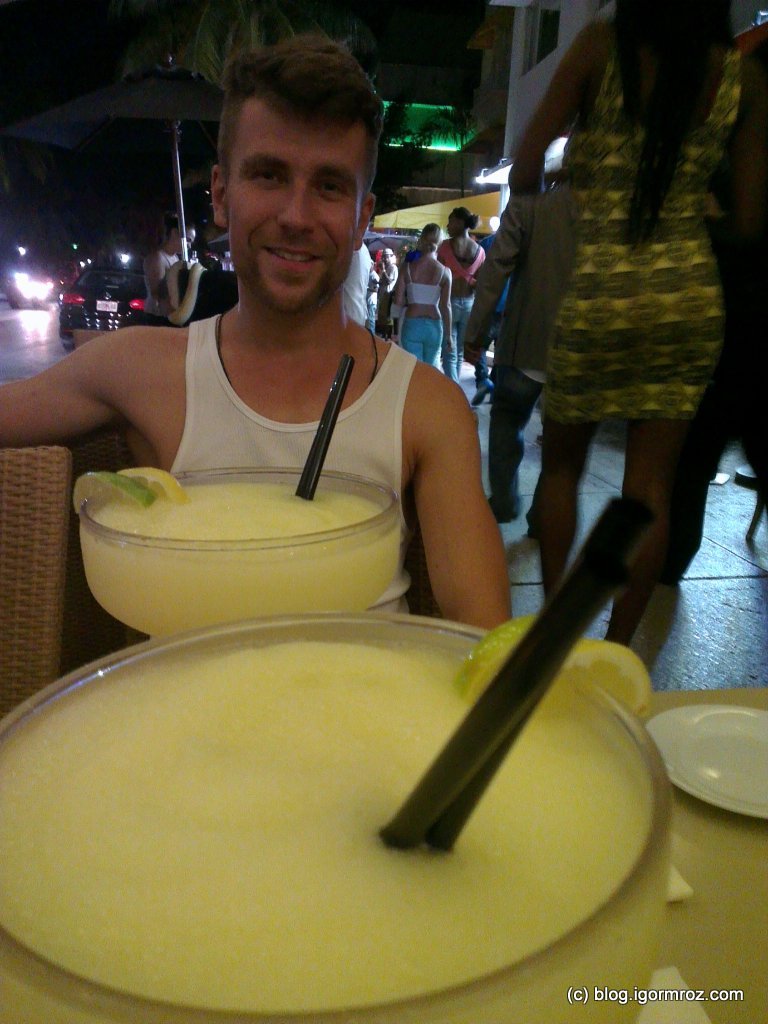 Margarita na Ocean Drive