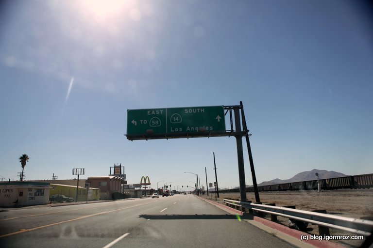 Los Angeles Sign Post