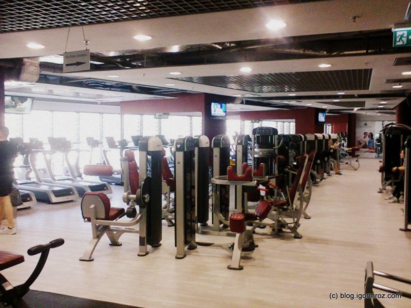 Fitness Academy Arkady Wrocławskie, Widok Sali