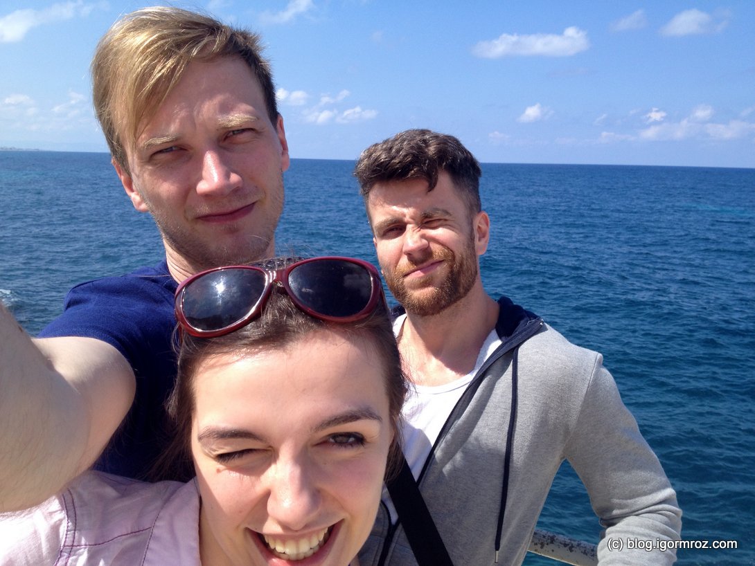 I na koniec: selfie z iPhone'a Tadeusza być musi!