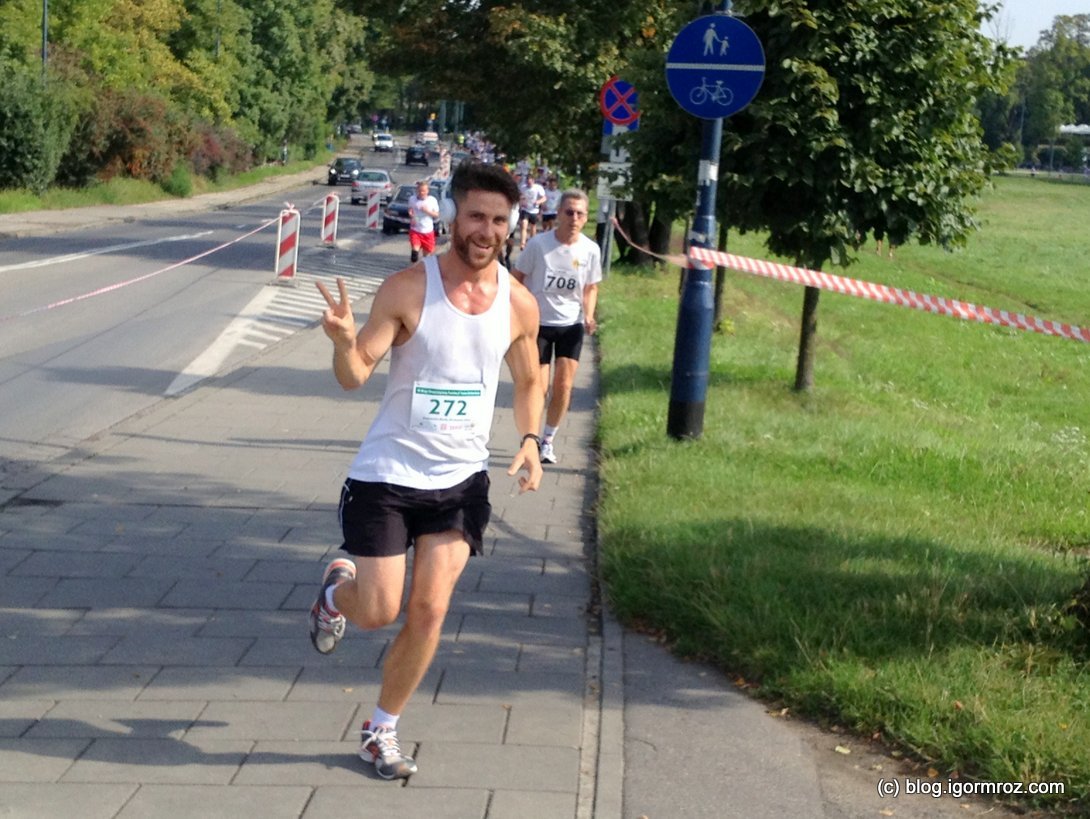 Igor Mróz Bieg Charytatywny TESCO Kraków 2014