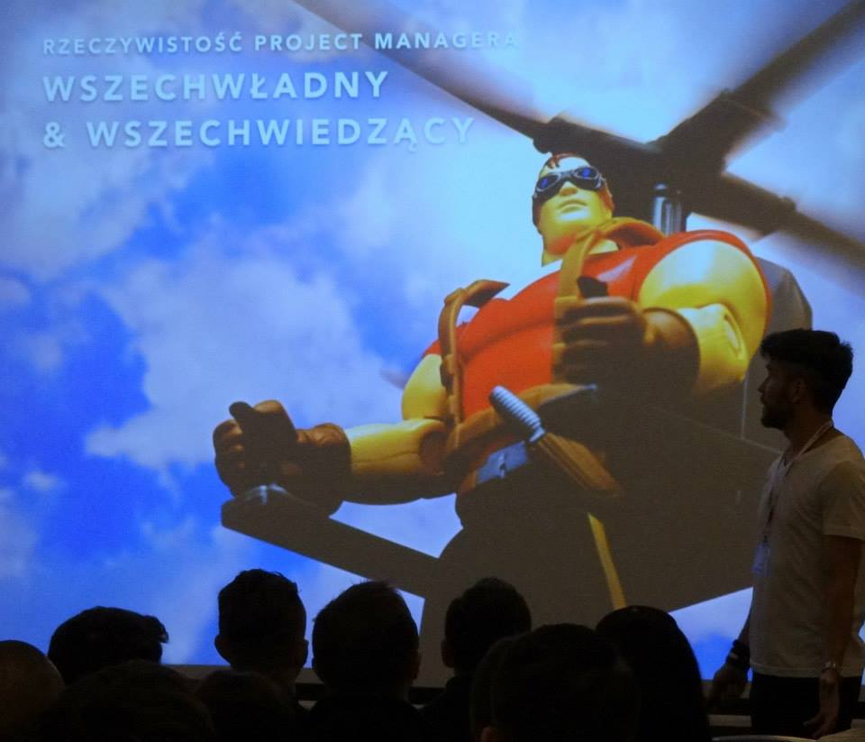 Igor Mróz, Ten Namolny Darmozjad Czyli jak dogadać sie z Project Managerem, InfoMeet Kraków 2015