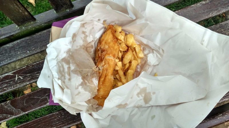 London, Fish and Chips