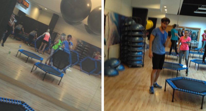 selfie po treningu fit and jump